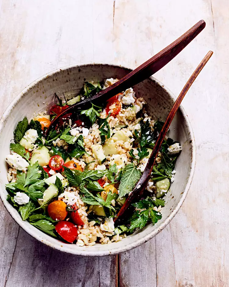 rice-salad-with-tomatoes-cucumbers-feta-6383311-msl0818-ecff88f364344e9eaf7b42978d547757 image